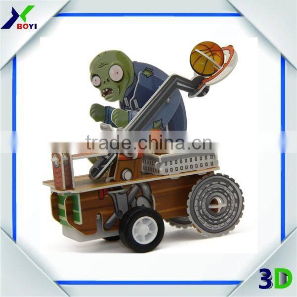 2016 3D Moveable Dinosaur PP Puzzle Game For Kids Play