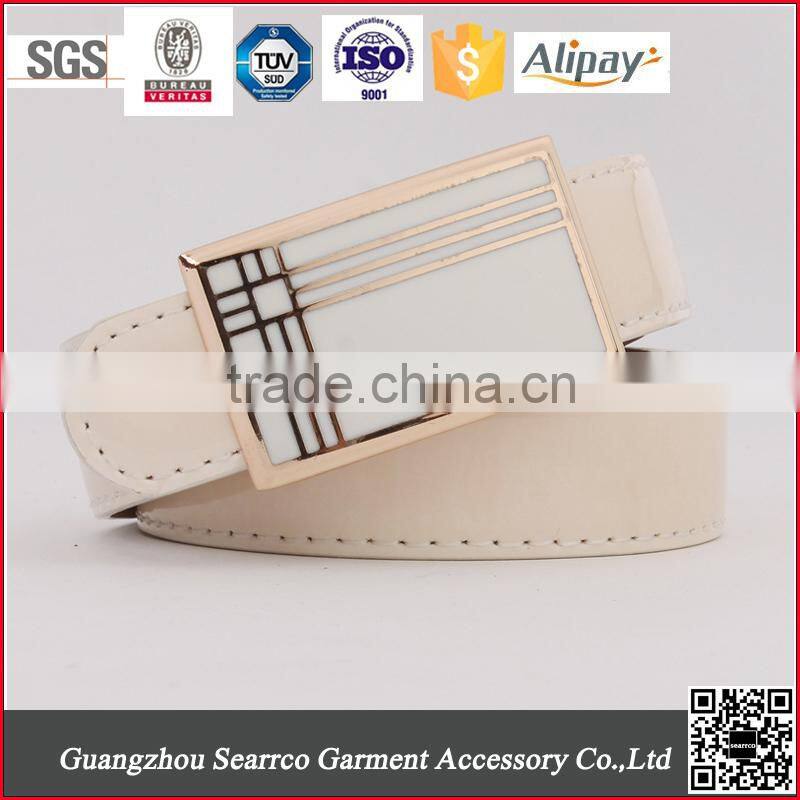 2015 spring and summer wild Korean version of the simple pin buckle wide belt