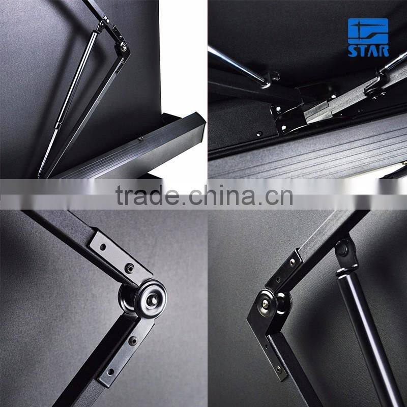 60 Inch 16:9 Floor Pull-up Projection Screen, Portable Projection Screens Easy Carry