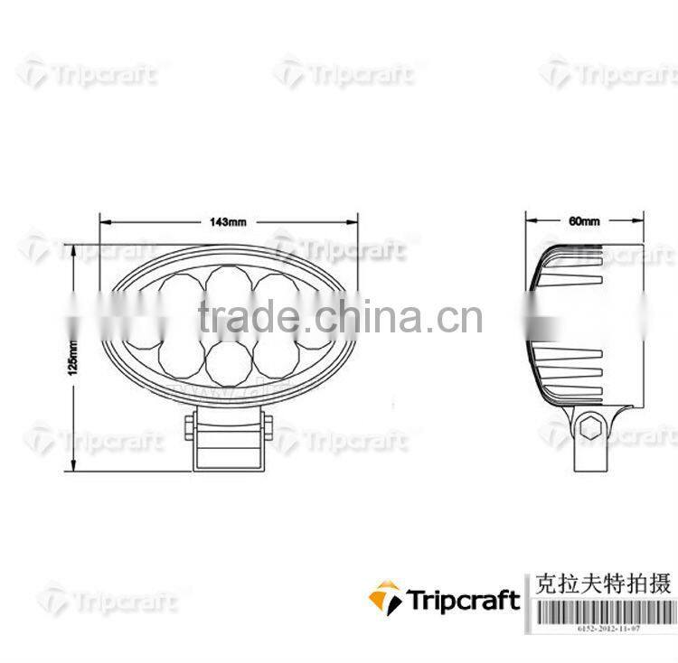 Real Factory Price 4'' 4X4 4WD Vehicle Light ,24W LED WORK LIGHT