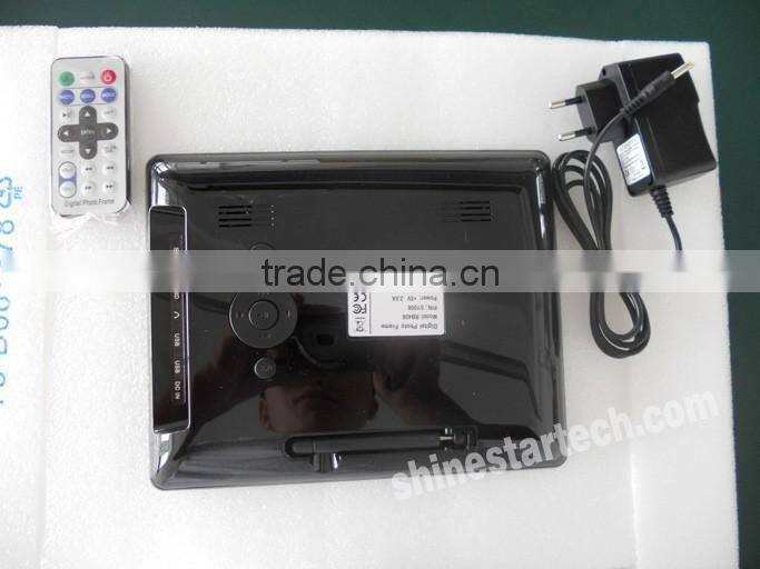 12 inch digital LED AD video loop display screen for POP stand