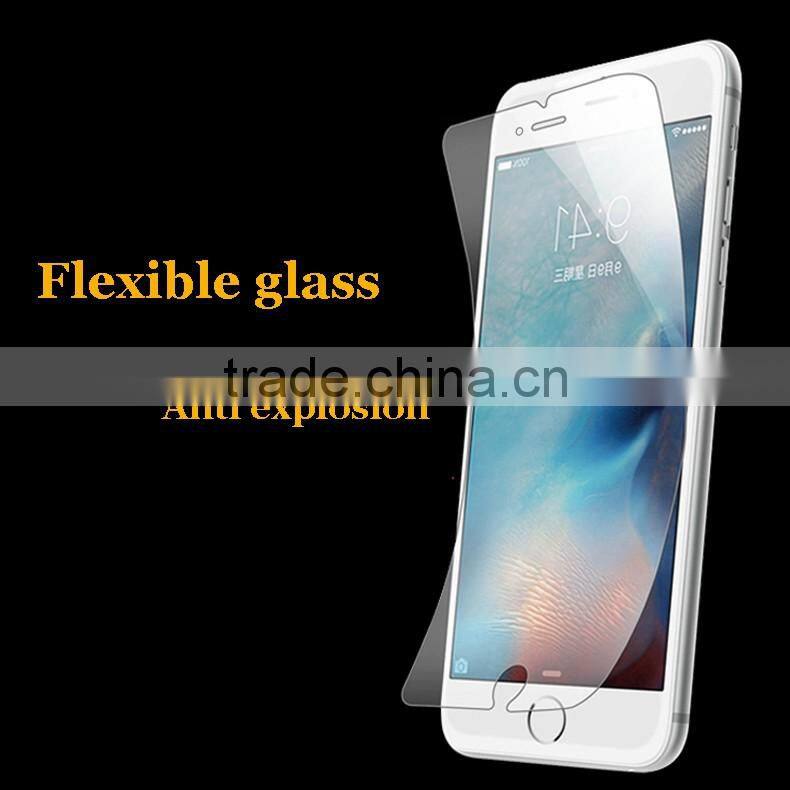 anti-scratch anti oil anti explosion flexible glass screen protector for note 7