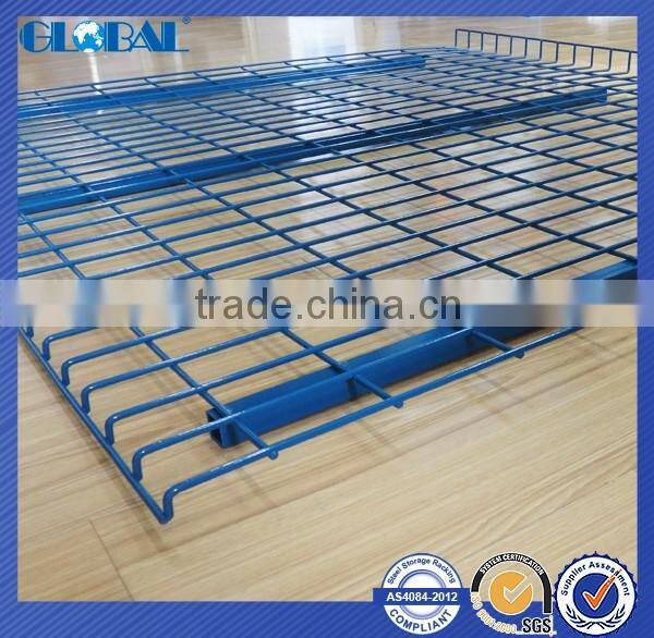 wire mesh decking for multi-layer pallet racking system