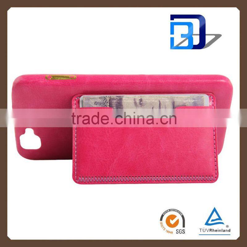 Manufacturer Wholesale Flip PU Leather Back Wallet card pocket Kickstand cover For Wiko Rainbow 4G fast delivery