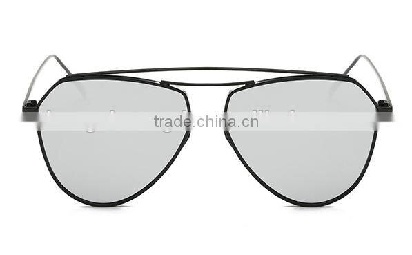 2016 fashionable UV400 polarized metal sunglass with custom logo