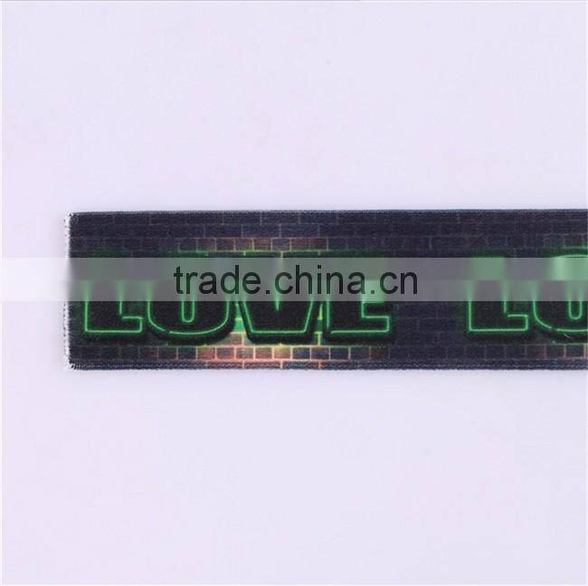 China Suppliers 3.5cm Customized Jacquard Elastic Tape for Mens Underwear