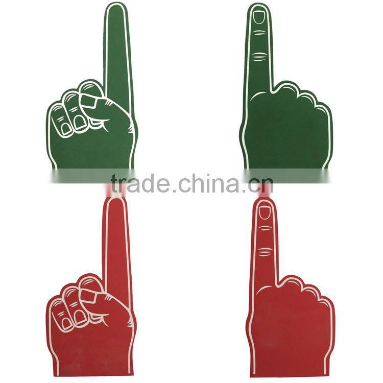 Melors Popular Giant Cheering EVA/Sponge Foam Finger Foam Hand Custom giant cheer EVA foam hand/fingers sales for promotion
