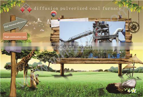 diffusion type coal furnace used in coal furnace power plant