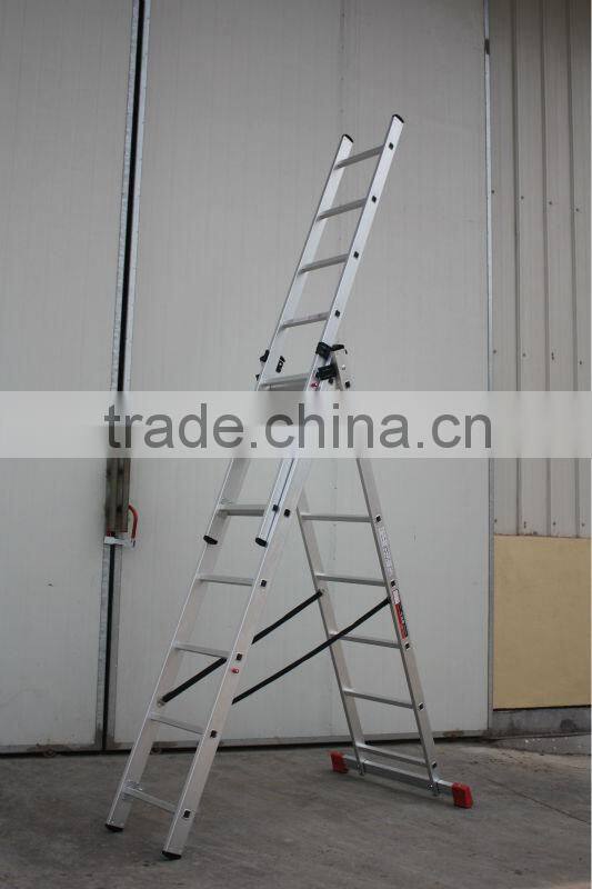 ML-607 4m three part universal ladder with EN131 triple extension ladders