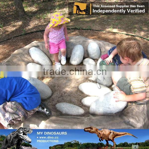MY Dino-C057 High Quality Hatching Fiberglass Dinosaur Eggs