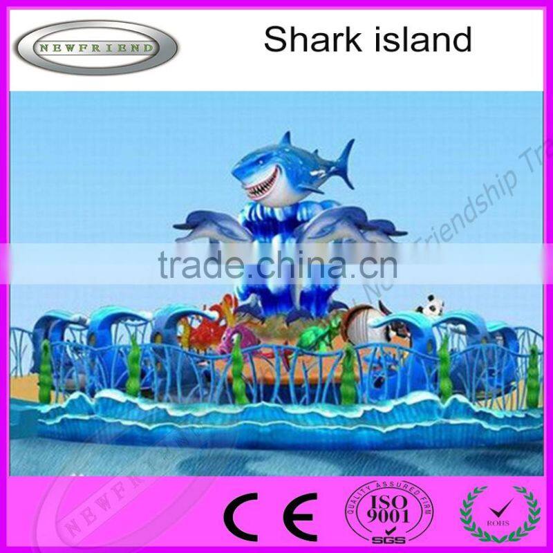 Popular water games Amusement equipment outdoor water game ride shark island
