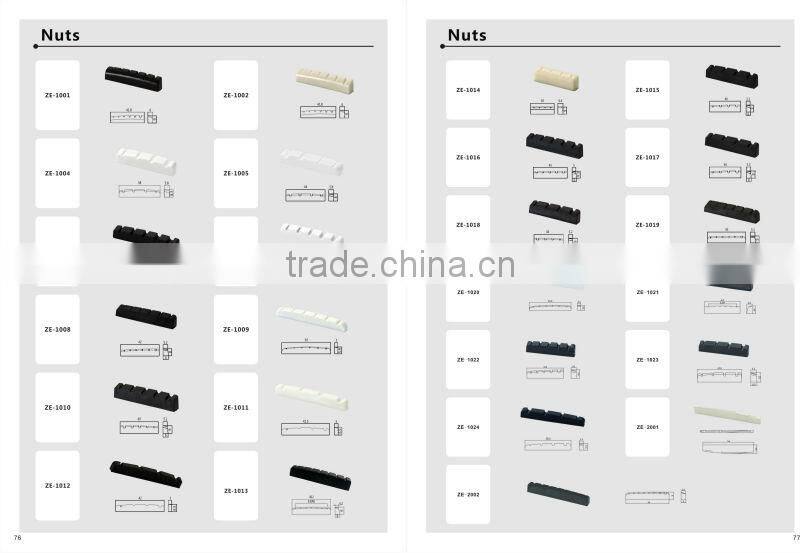 ZE-1011 Nut Plastic Guitar Nut Bass Nut Mandolin Nut