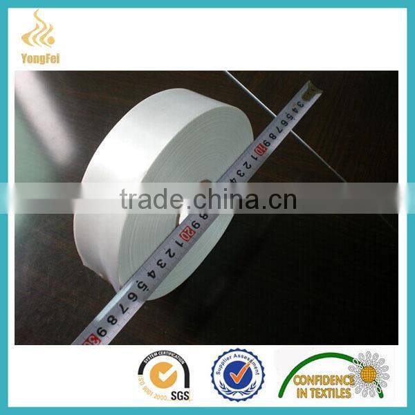 Print Nylon Taffeta Label Garment Ribbon For Care Label Printing