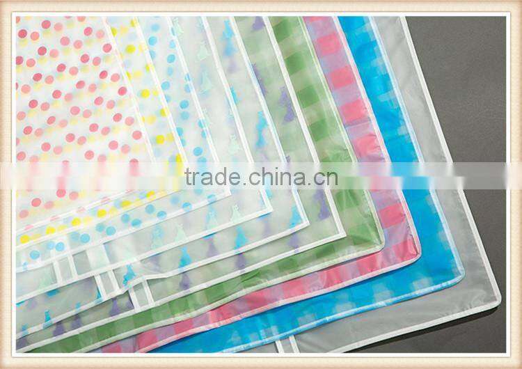 PEVA suit dust cover garment bag