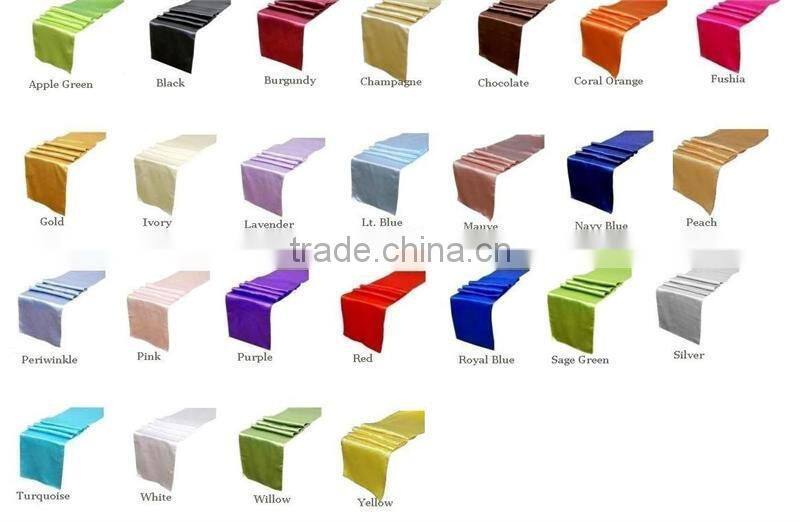 Low Price Satin Table Runner Wedding Table Runners