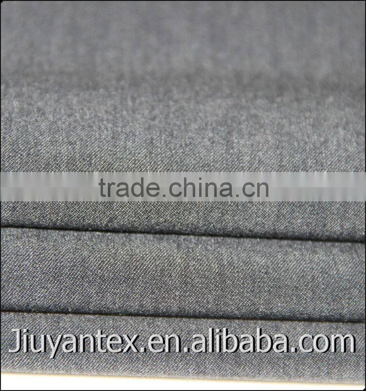 2016 China wholesale high quality tr stretch suit t80 r15 sp5 300g/m twill two tone shinning man cool suiting textile fabric