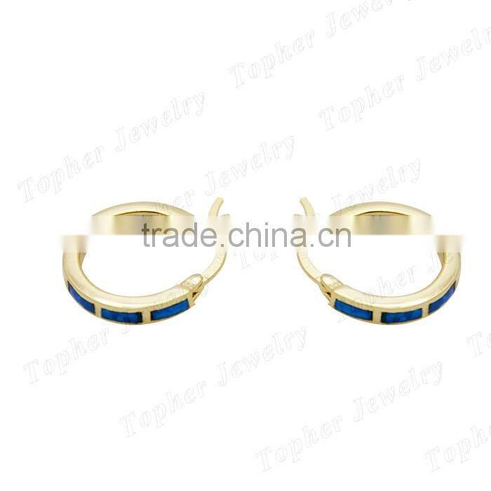 wholesale 14k gold opal fashion earrings 2016 new design K5 opal earrings