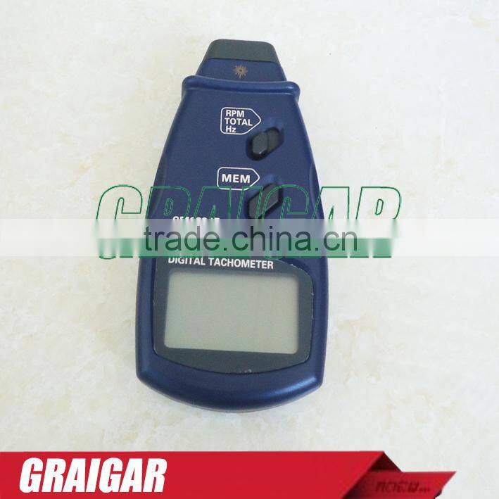 SM6234E Non-Contact Digital Laser Photo Tachometer Wide measuring range,high accuracy auto Range RPM Meter with LCD Display