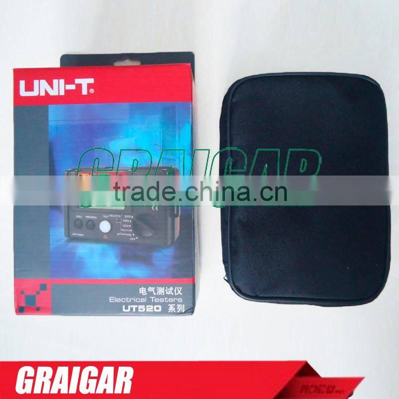 4 in 1 Insulation Tester Earth Resistance Meter+1000V+RCD+Continuity+ac/dc UT526