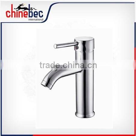 chromed zinc wash basin faucet