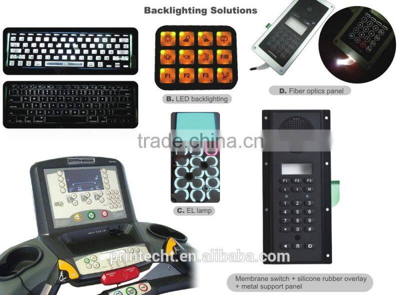 pvc polyester membrane circuit foil with silver ink