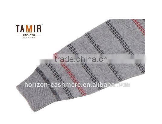 Men Knitting Pattern Cashmere Sweater, Fashion Winter Jacquard Sweater