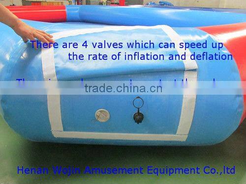 Hot water inflatable big pool