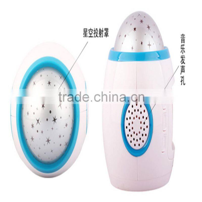 Soothing Night Sky Star Projector. Music Player With Nature Sounds Auto Shut Off And Volume Control. Mood Starry Light Lamp