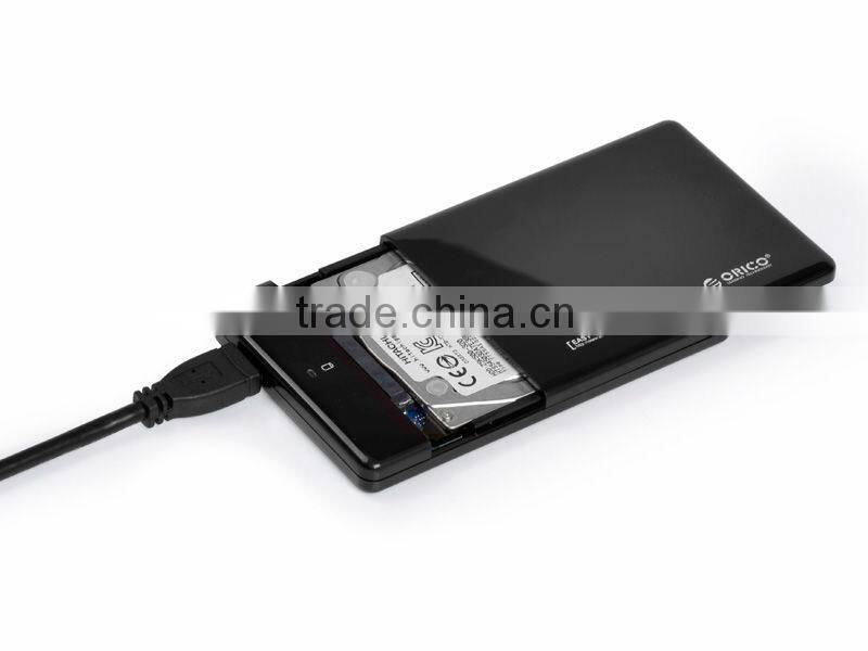 external HDD enclosure designed for 5~7mm thickness 2.5''SATA HDD