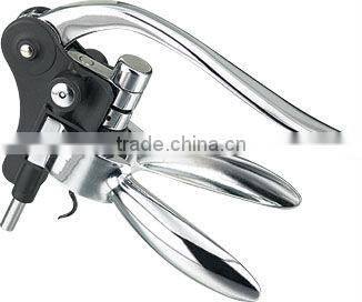 High quality deluxe Zinc alloy rabbit/lever-style corkscrew,wine opener