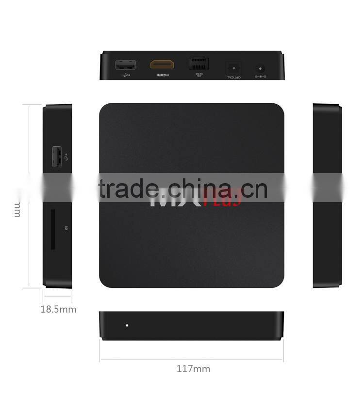 Octa core 8 core CPU Amlogic S905 android 5.1.1 tv box with penta core GPU