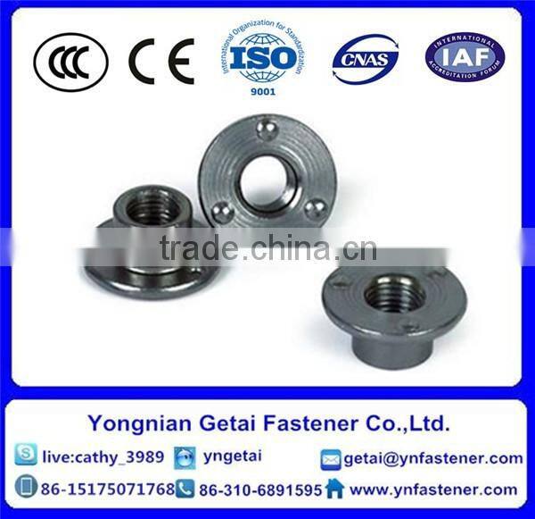 hot dip galvanizing round weld nuts DIN928 carbon steel M4 M6 M8 M10