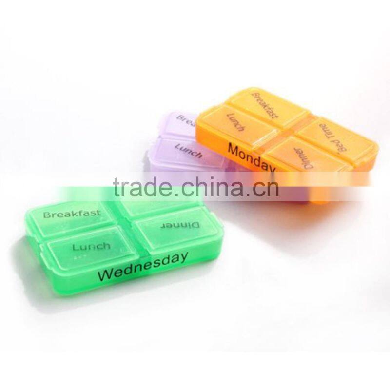 Monthly New 28 Girds Medicine Pill Box 7 Days