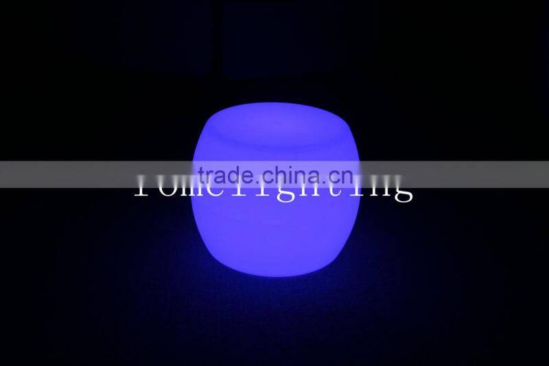 Rome plastic light-emitting led waterproof drum stool