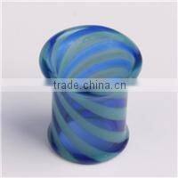 Hot sale ear glass expander body piercing jewelry