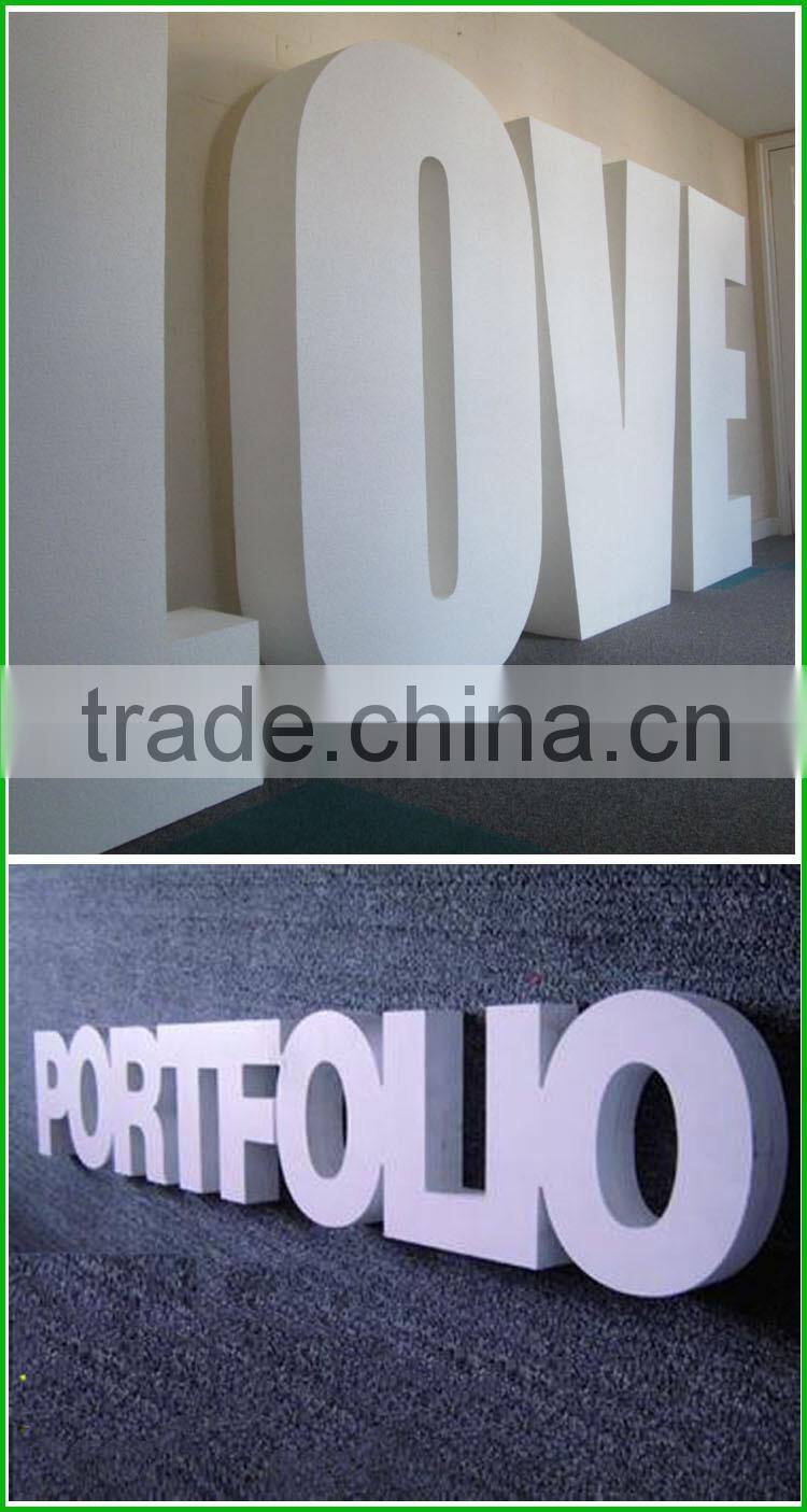 High Quality Large Giant 3D Box Letters