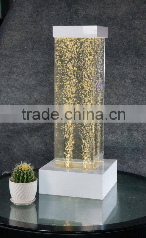 LED Decoration for Desk top with Amazing Color changing bubbles