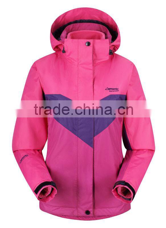 ladies fashion plaid winter jacket casual winter jacket