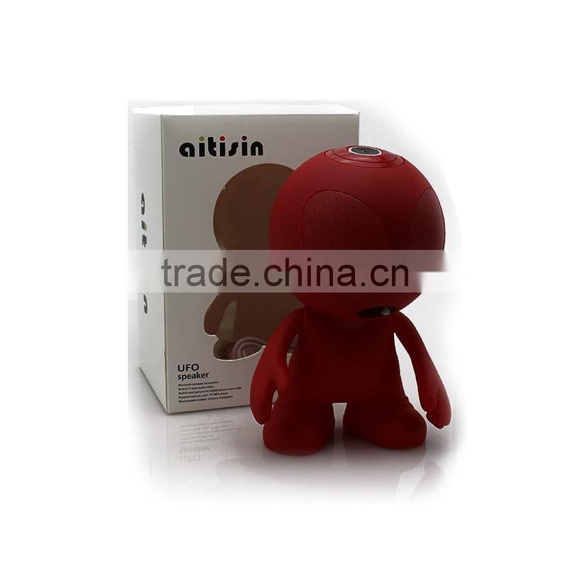 Hot sale cartoon series led light bluetooth speaker mini portable