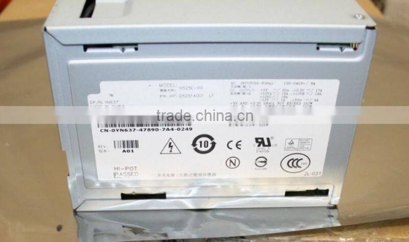 YN637 0YN637 CN-0YN637 H525E-00 525W Power Supply for T3400 390 380 400SC