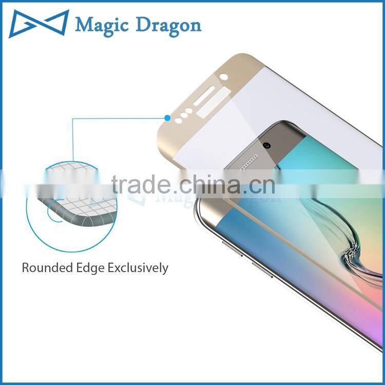 Full Cover Premium Temepered Glass Screen Protector for Samsung Galaxy S6 Edge Plus