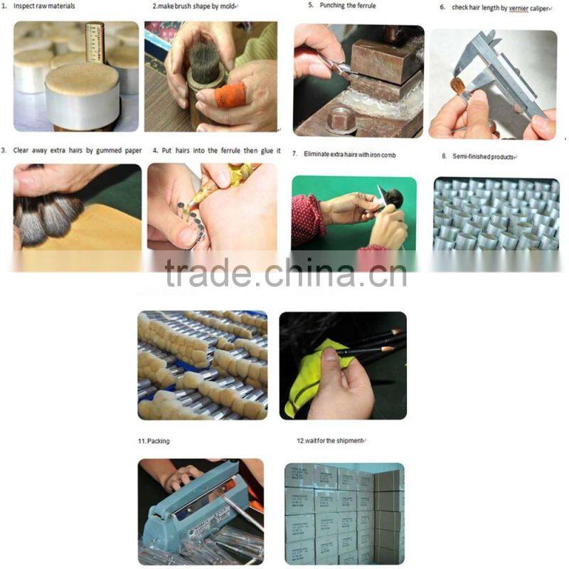 Professional makeup brush set of 15 rose gold beauty synthetic cosmetic brushes with custom logo