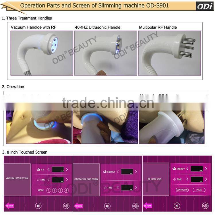 35%OFF S901 RF Vacuum ultrasonic liposuction ultrasound cavitation weight loss