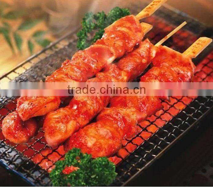 Sale disposable bamboo flat skewer for BBQ 30cm in plastic bag