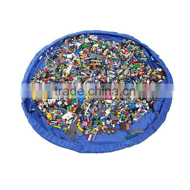 Promotion children play mat bag toy storage bag organizer