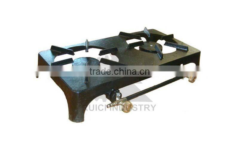 Kitchen Gas Camping Cast Iron BBQ Grill Burners For Barbecue