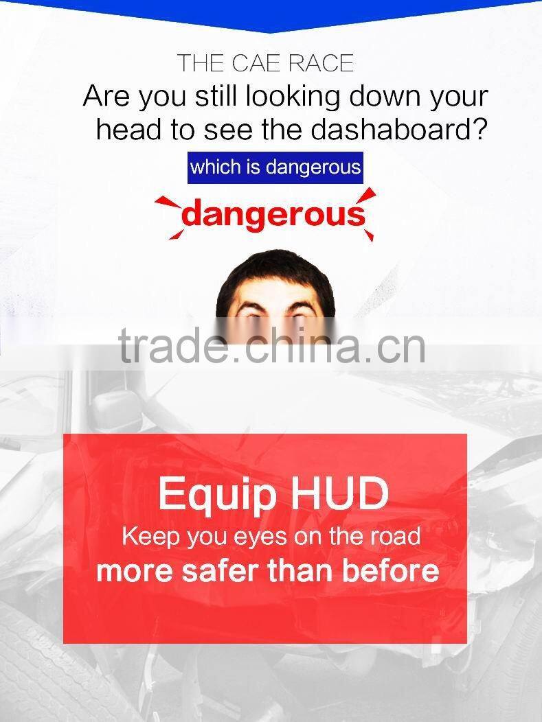 car auto display Q7 multi function monitor system GPS HUD