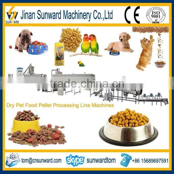2017 Hot Selling Pet Feed Manufacture Line Machinery
