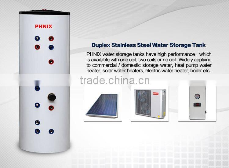 Hot selling copper coil 500l solar water heater