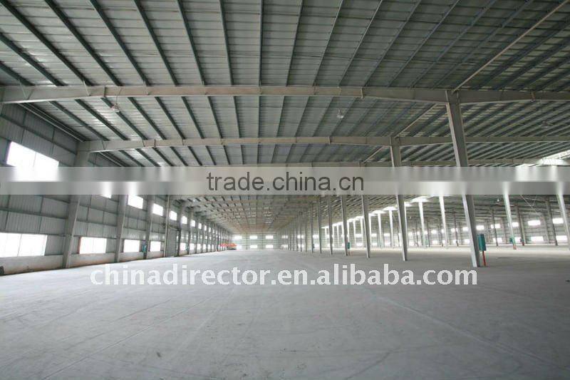 galvanized steel structure plant/small steel plant